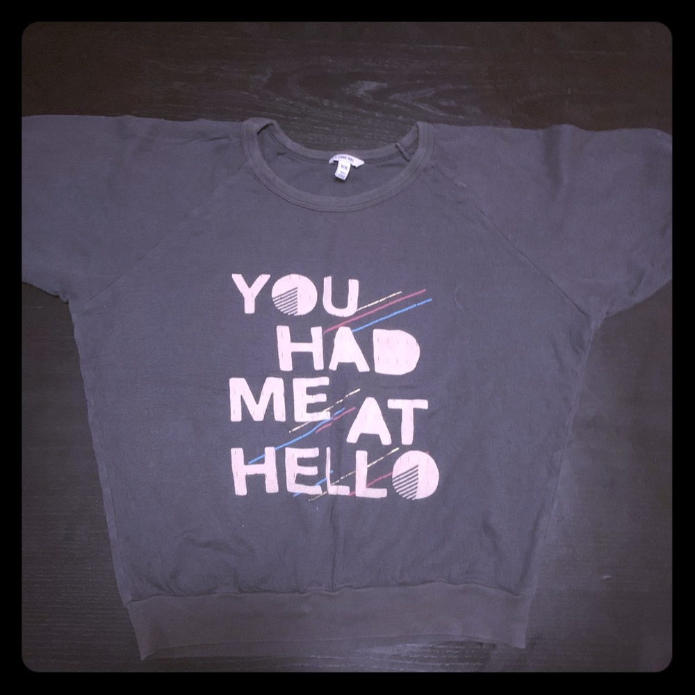 Grey cute shot sleeve